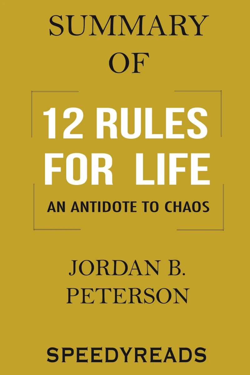Portada: Summary of 12 Rules for Life