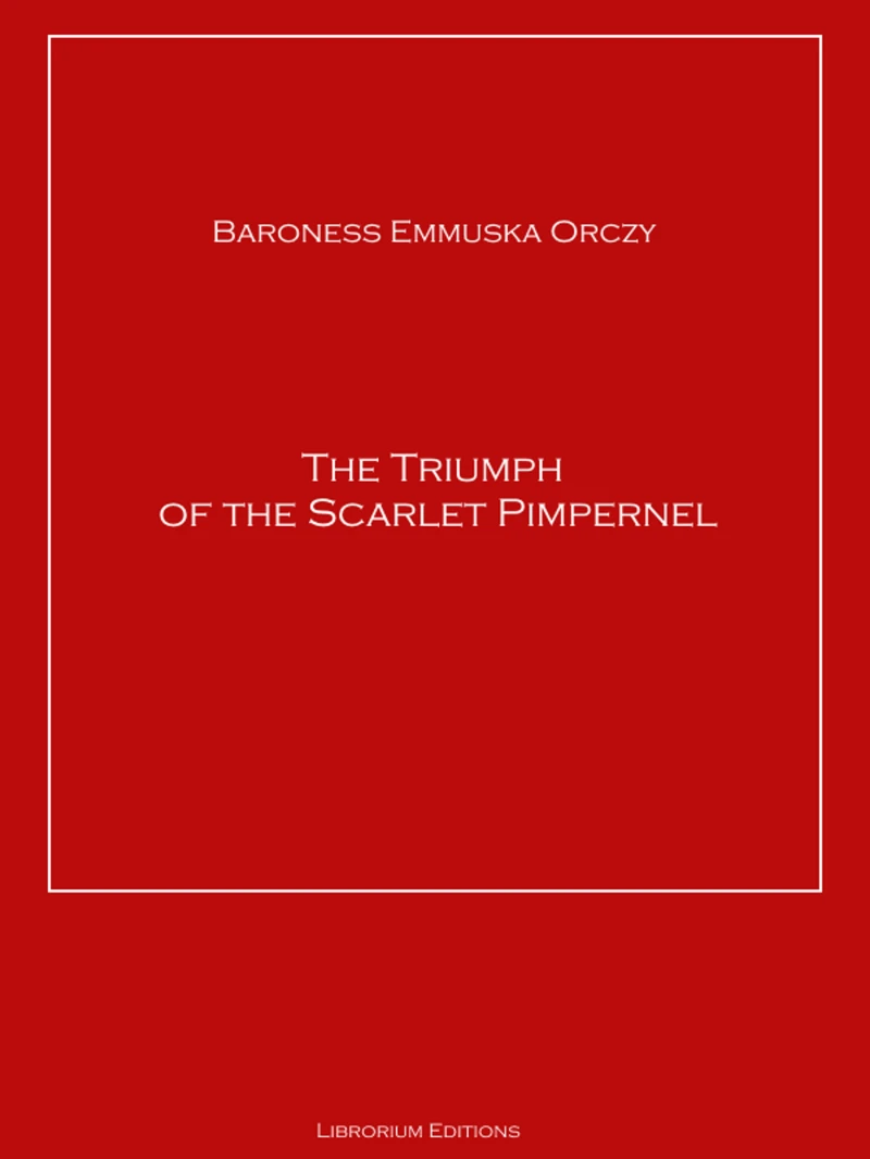 Portada: The Triumph of the Scarlet Pimpernel