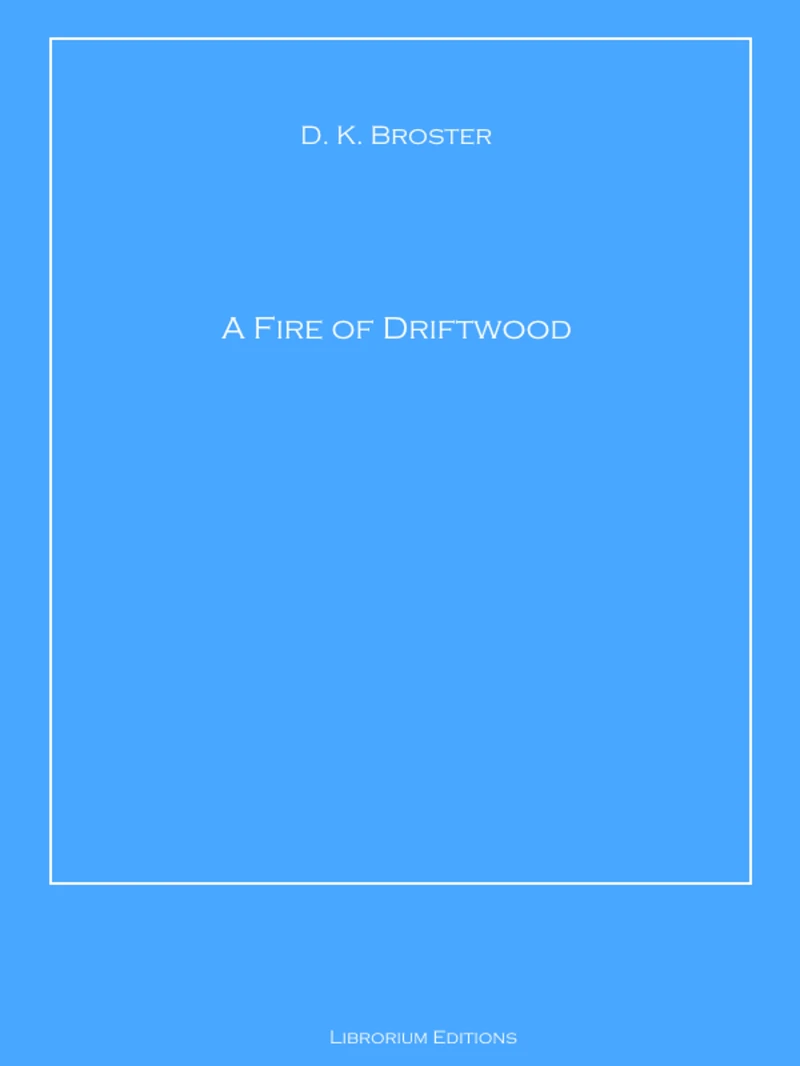 Portada: A Fire of Driftwood