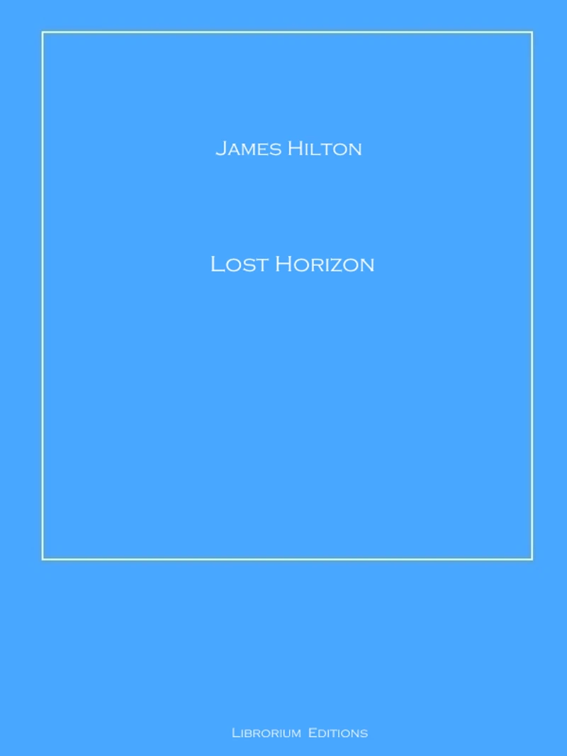 Portada: Lost Horizon