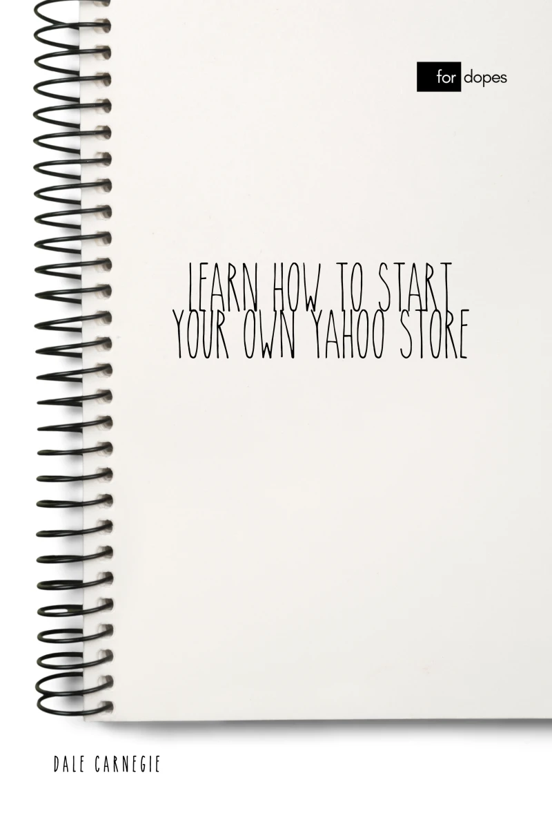 Portada: Learn How to Start Your Own Yahoo Store