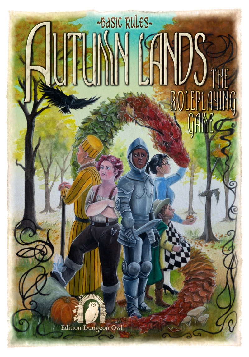 Portada: Autumn Lands - The Roleplaying Game