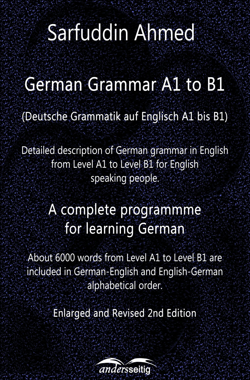Portada: German Grammar A1 to B1