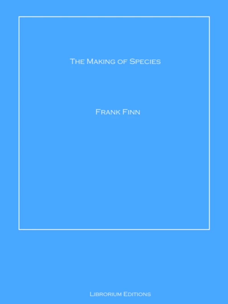 Portada: The Making of Species