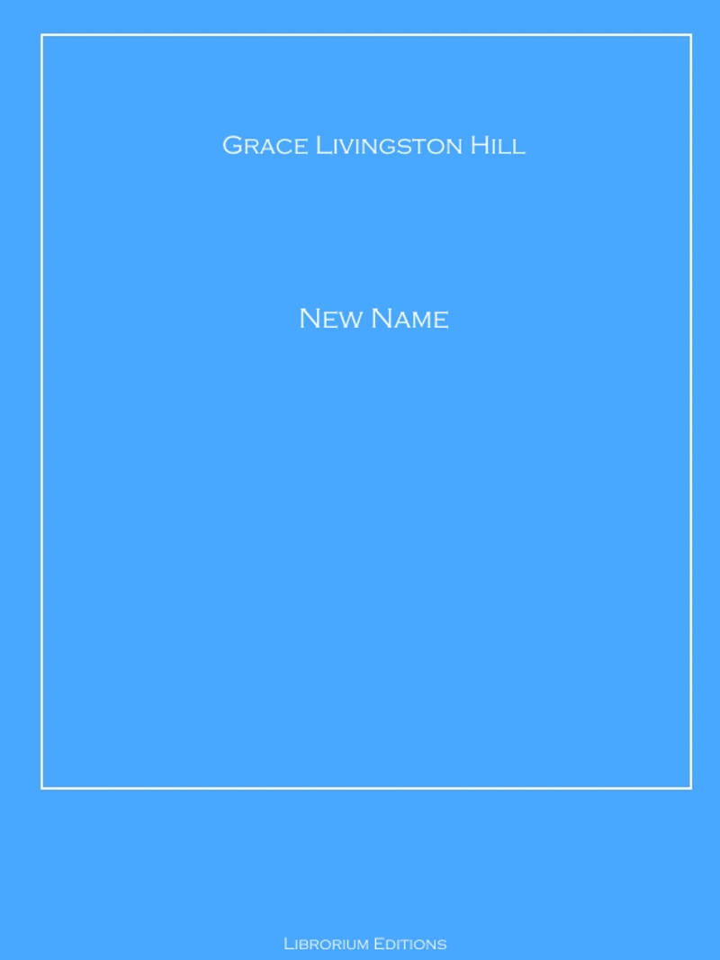 Portada: A NEW NAME