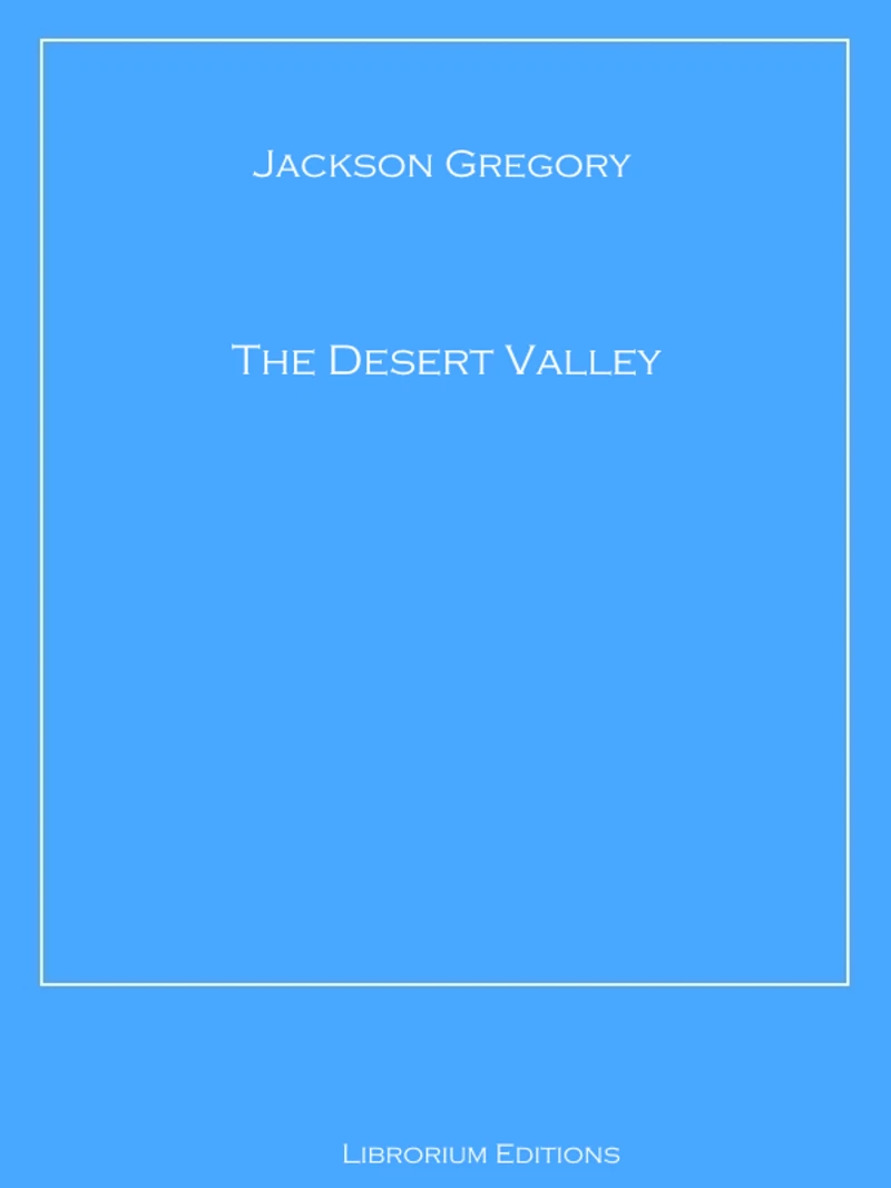 Portada: The Desert Valley