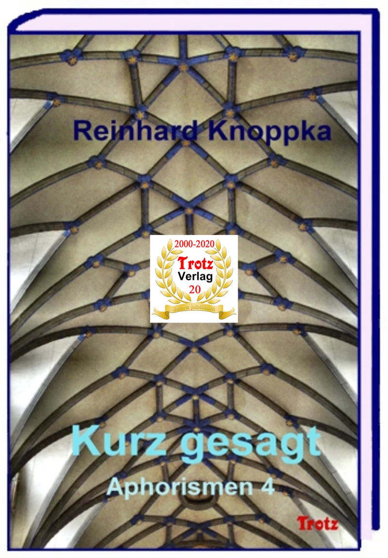 Portada: kurz gesagt: Aphorismen 4