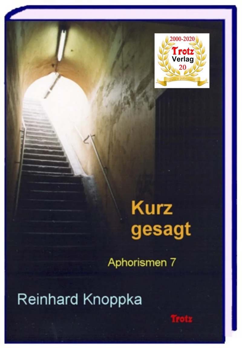 Portada: kurz gesagt: Aphorismen 7