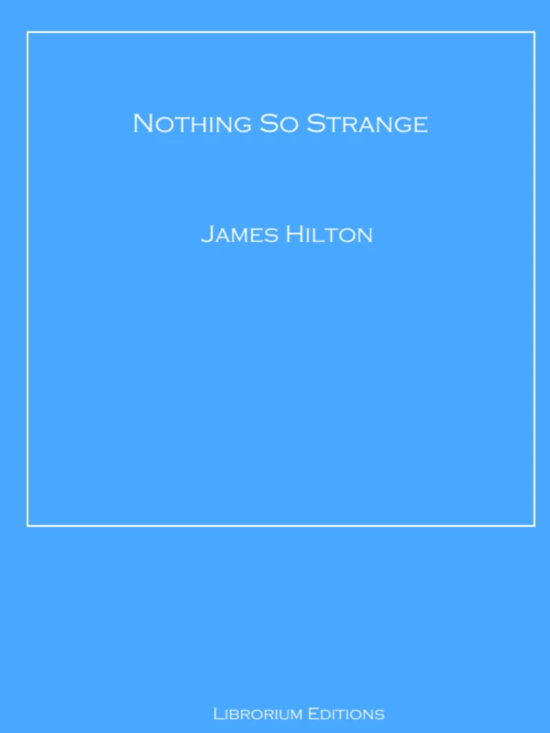 Portada: Nothing So Strange