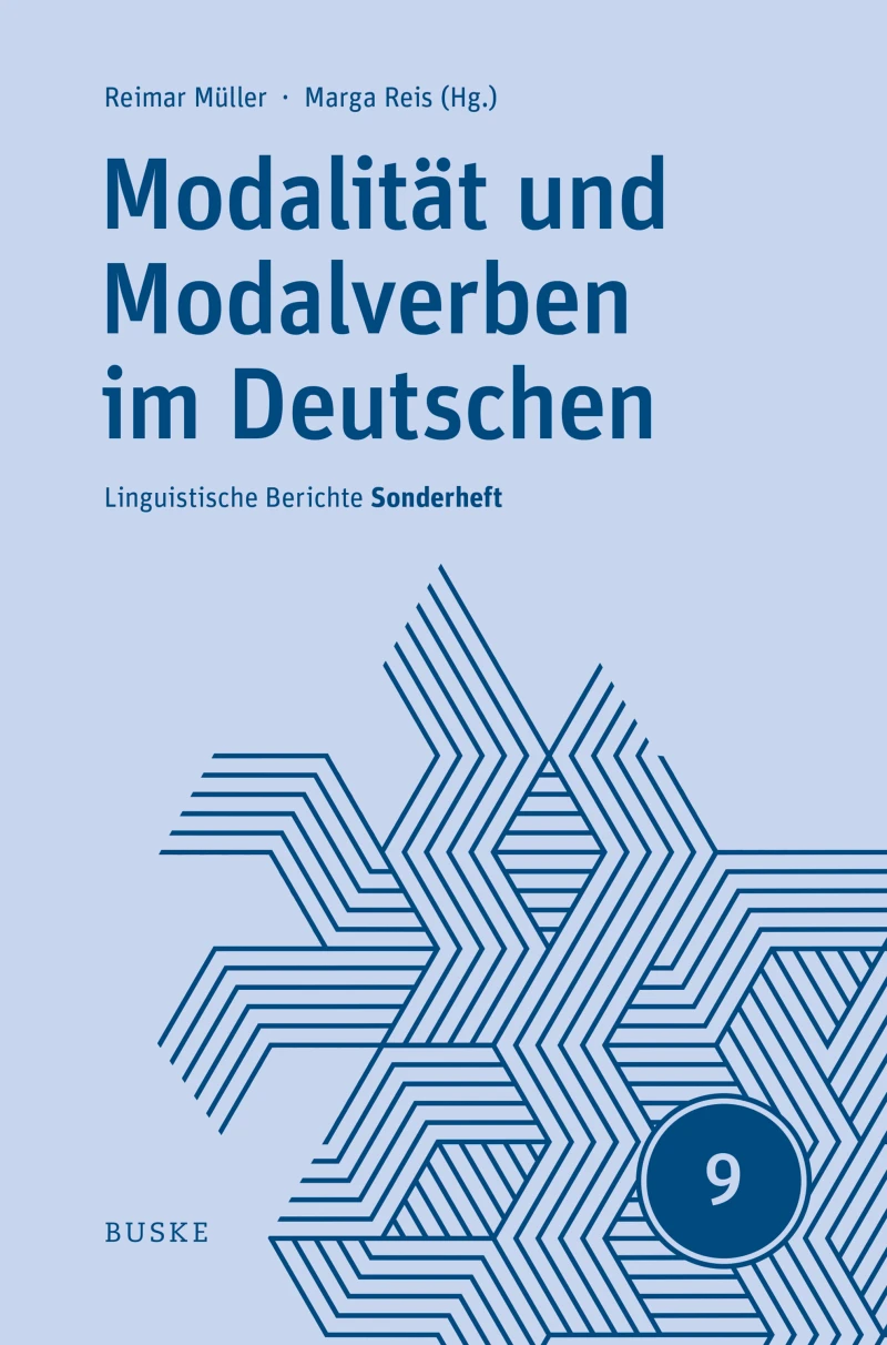 Portada: Modalität und Modalverben im Deutschen