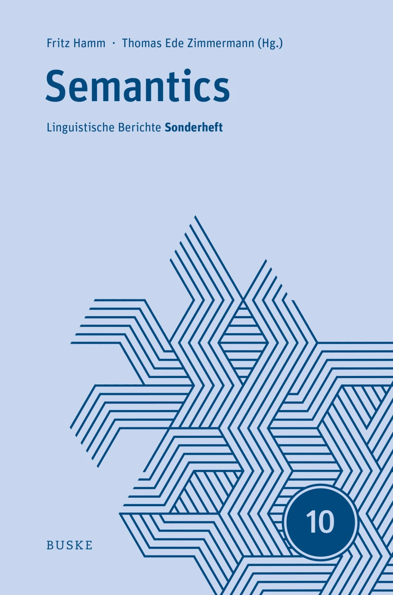Portada: Semantics