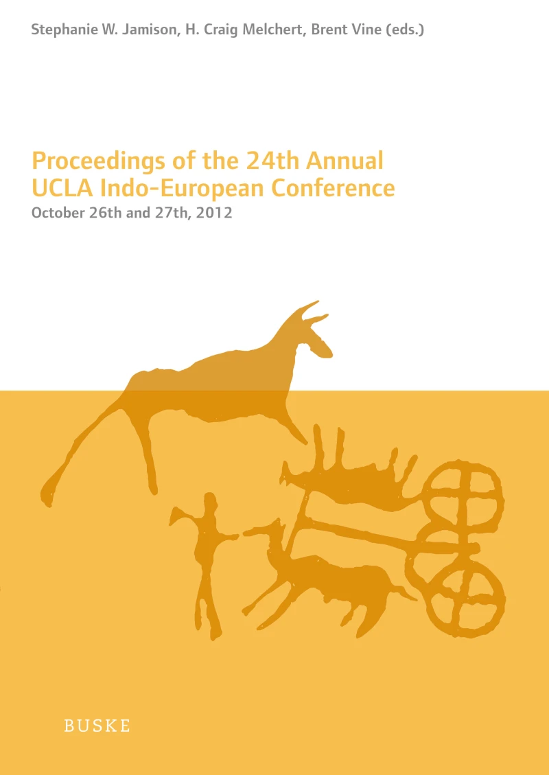 Portada: Proceedings of the 24th Annual UCLA Indo-European Conference