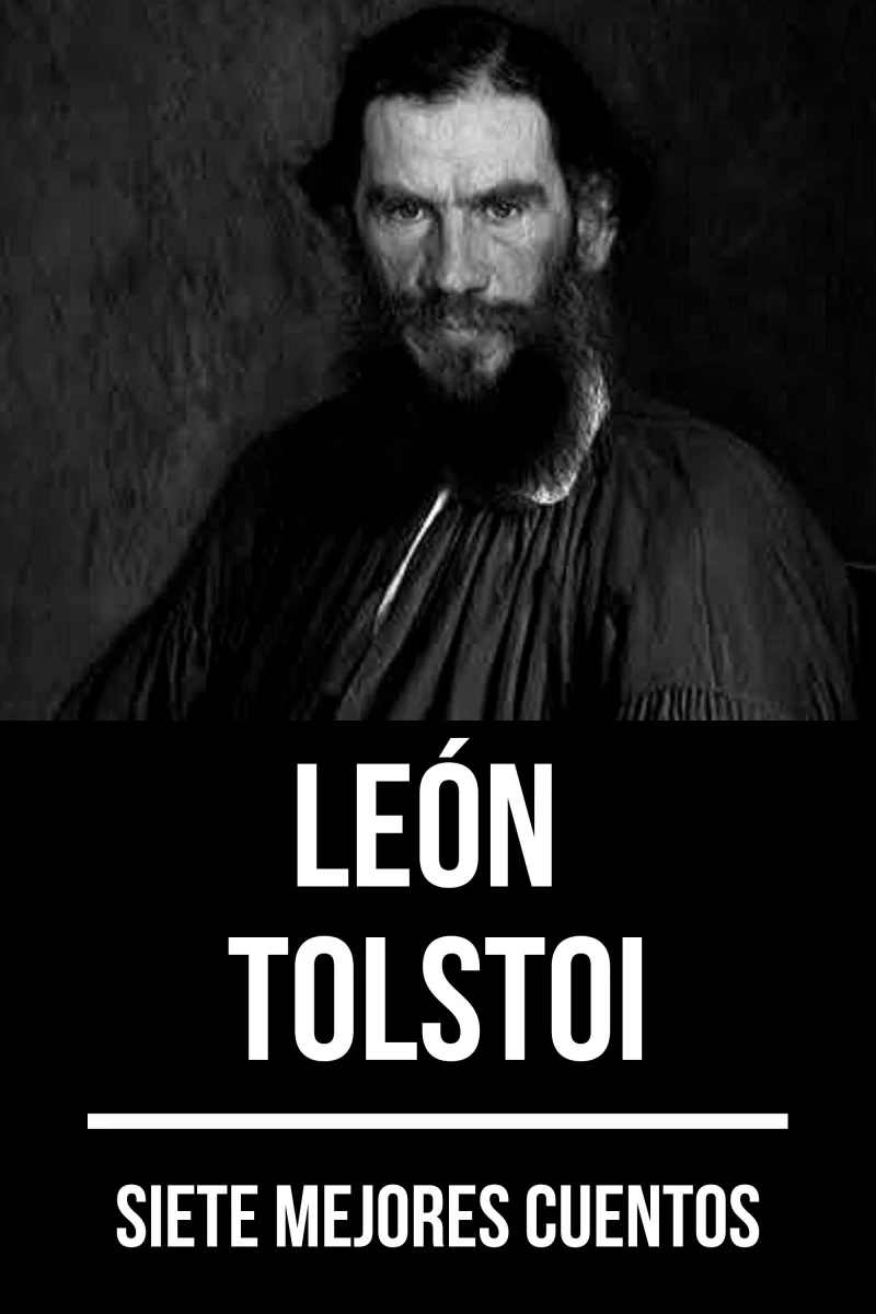 Portada: 7 mejores cuentos de León Tolstoi