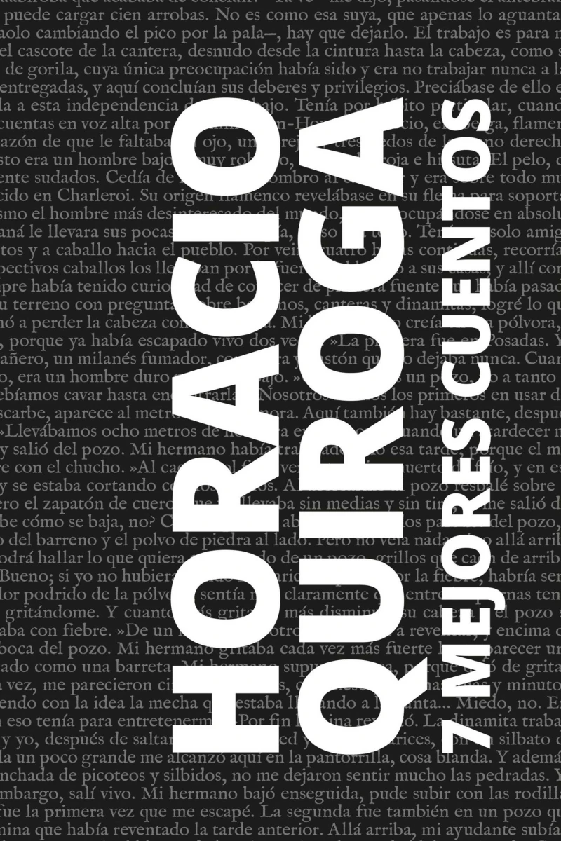 Portada: 7 mejores cuentos de Horacio Quiroga