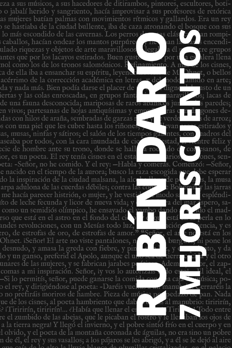 Portada: 7 mejores cuentos de Rubén Darío