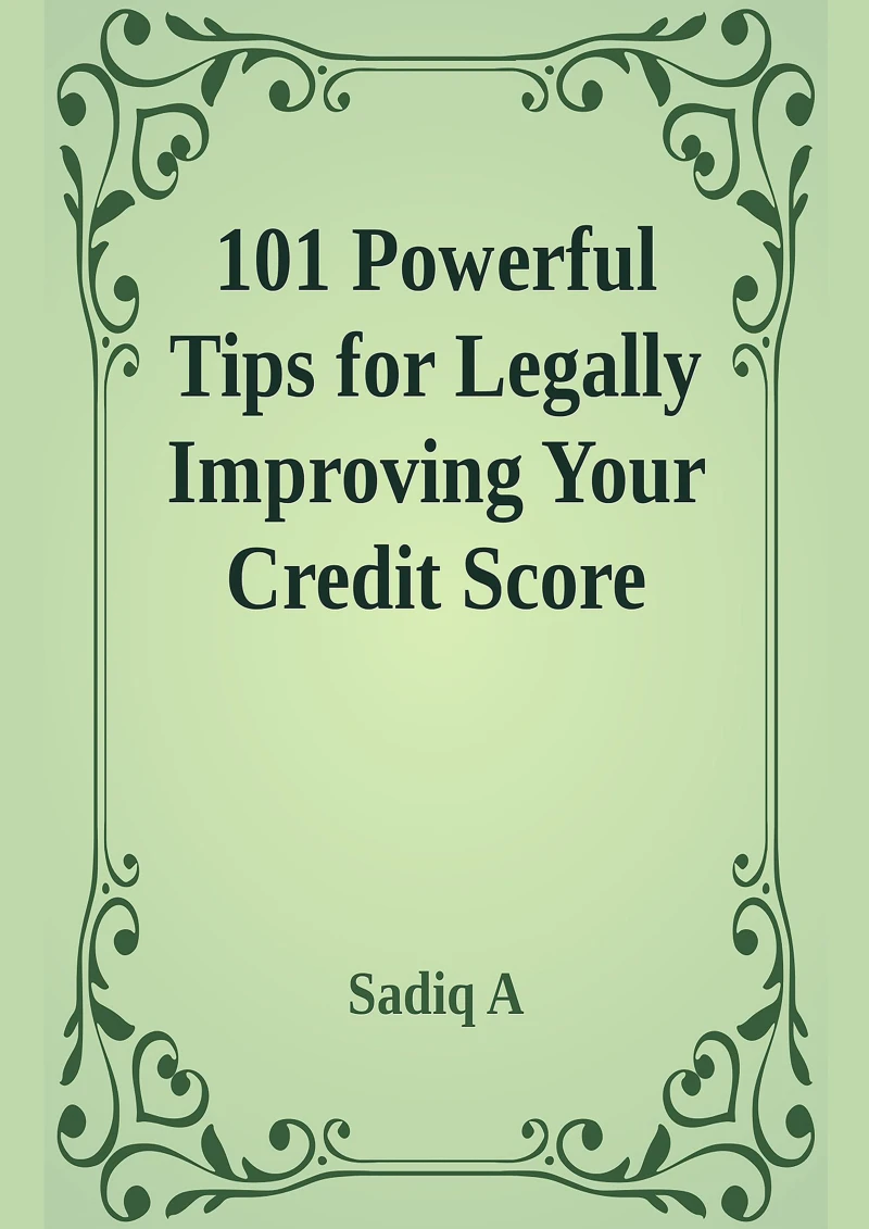 Portada: 101 Powerful Tips For Legally Improving Your Credit Score