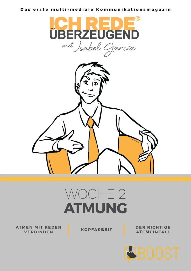Portada: Ich REDE. Überzeugend - Woche 2 Atmung