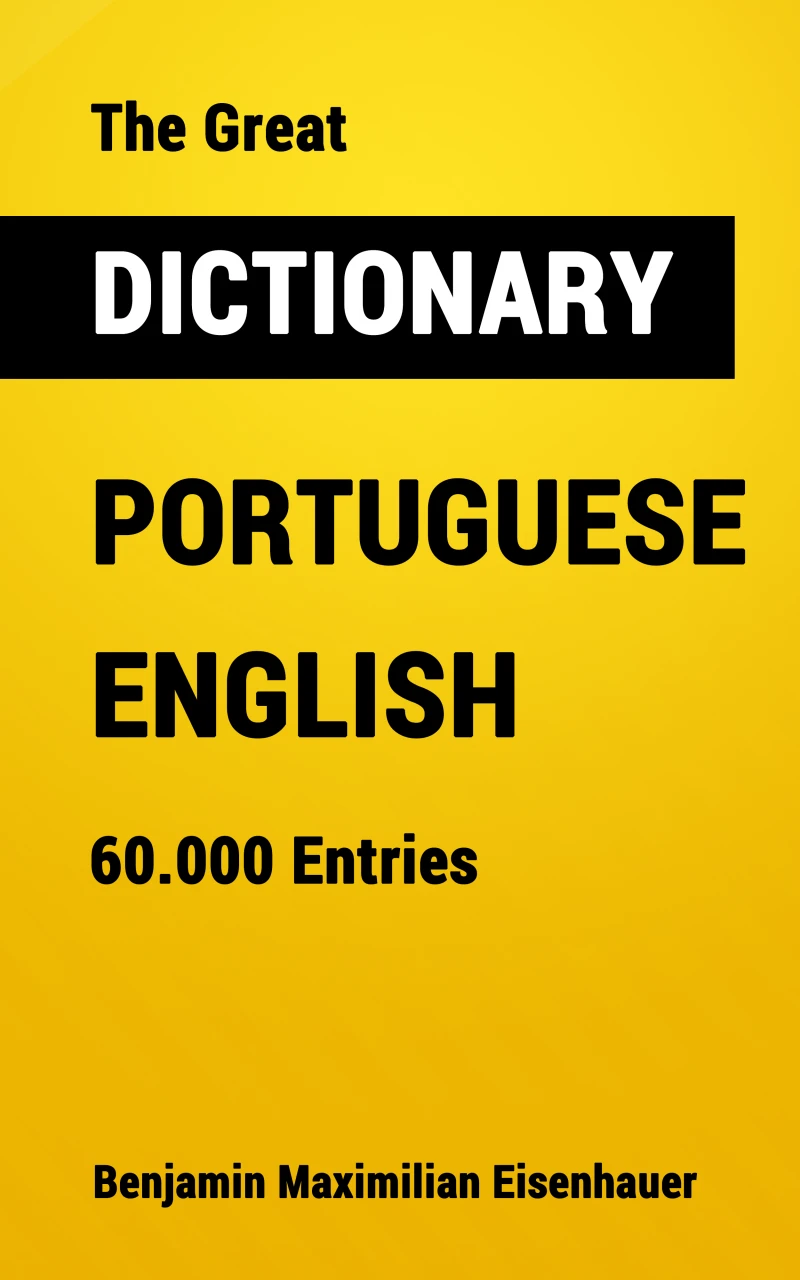 Portada: The Great Dictionary Portuguese - English