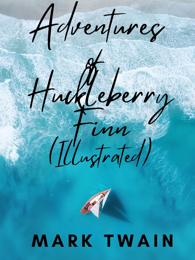 Portada: Adventures of Huckleberry Finn (Illustrated)