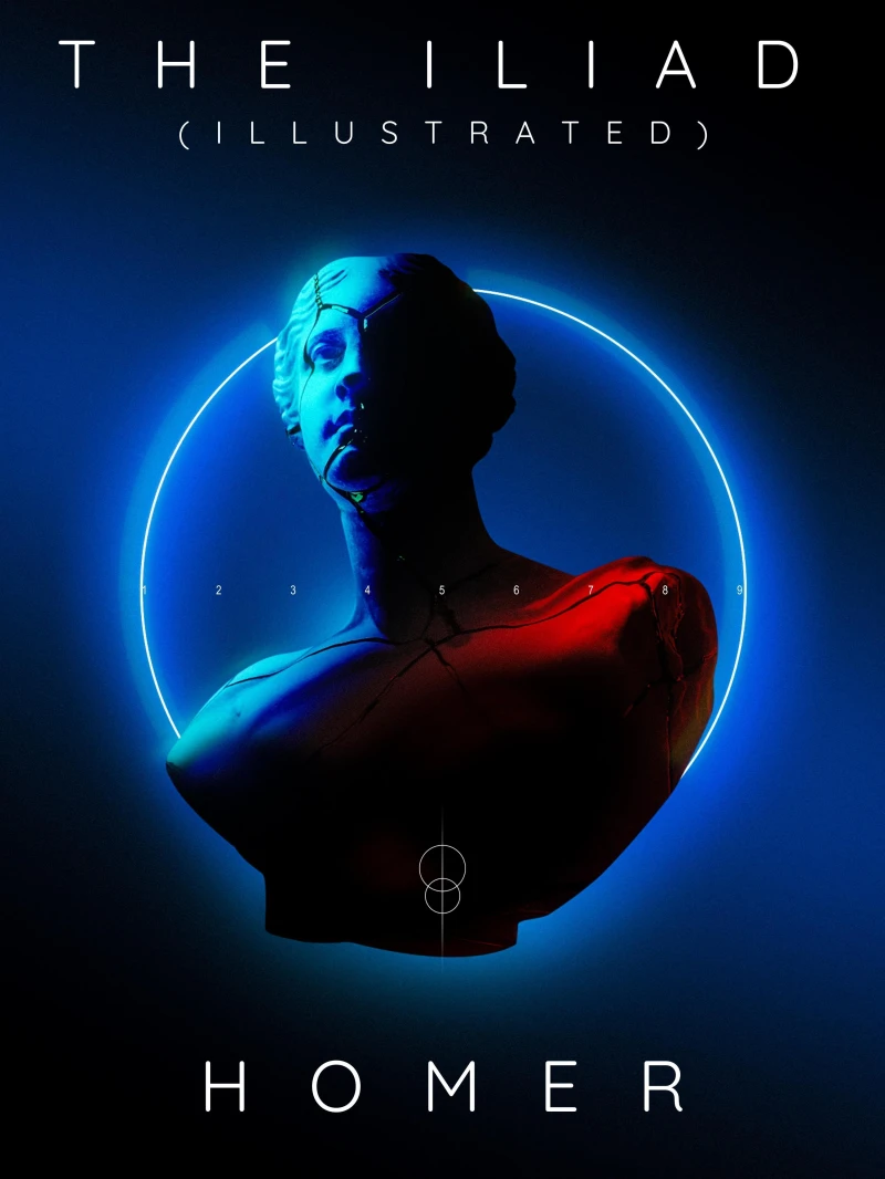 Portada: The Iliad (Illustrated)