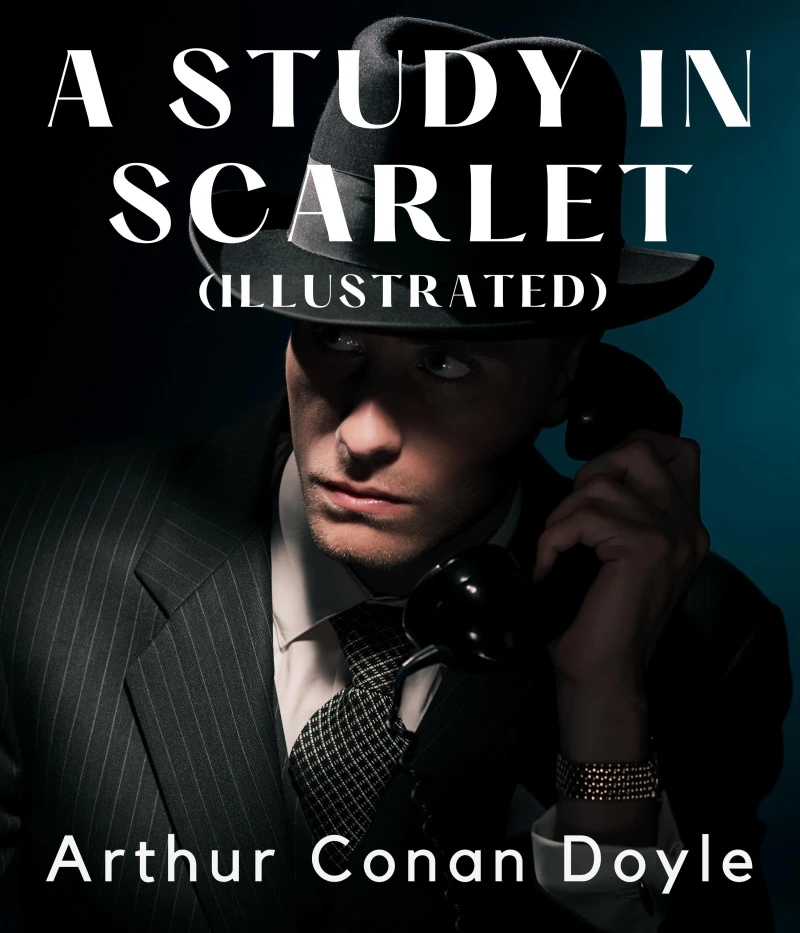 Portada: A Study in Scarlet (Illustrated)