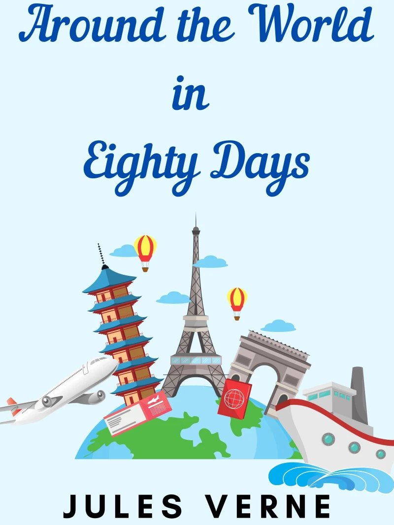 Portada: Around the World in Eighty Days