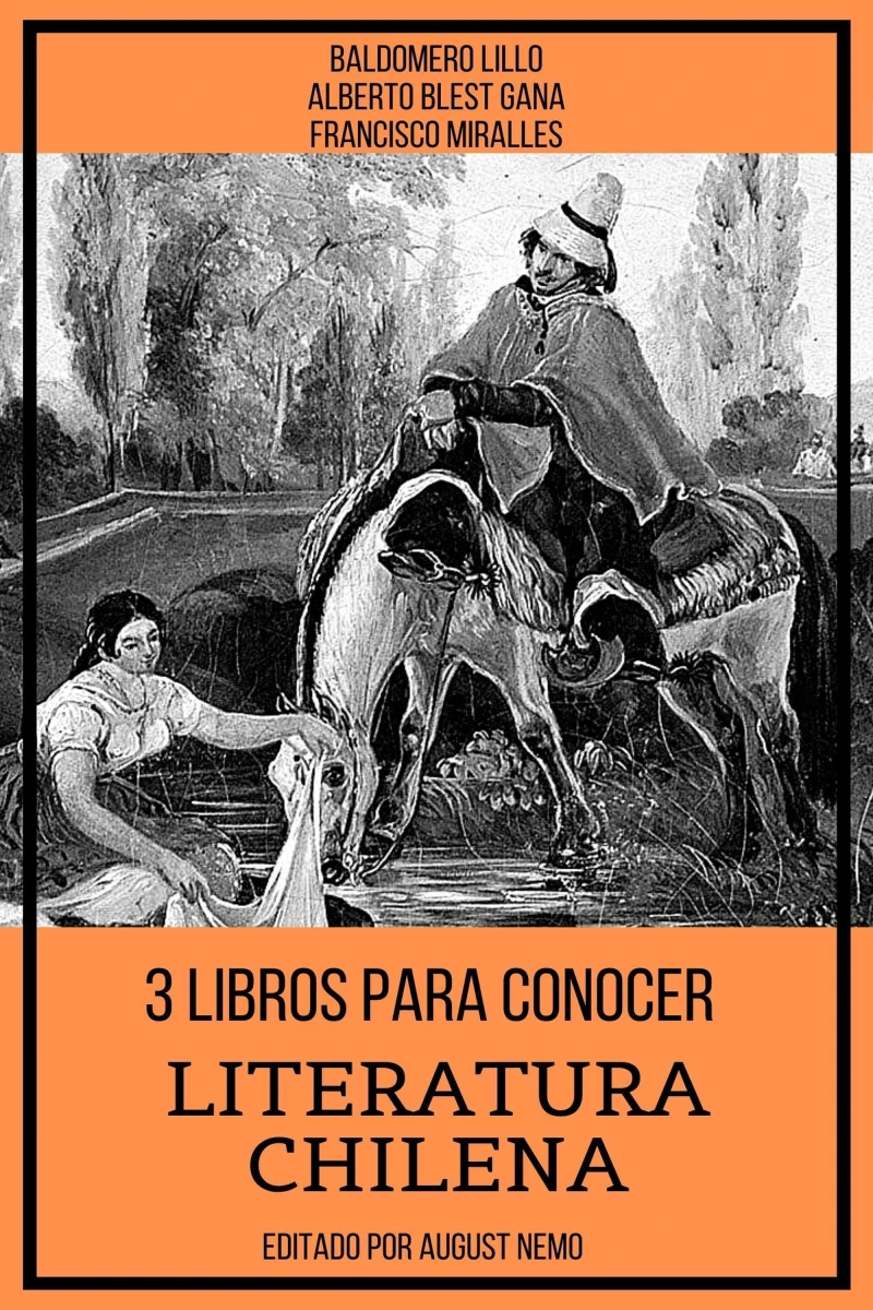 Portada: 3 Libros para Conocer Literatura Chilena