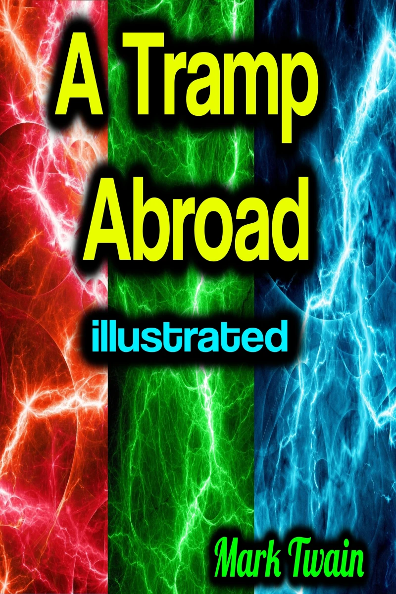 Portada: A Tramp Abroad illustrated