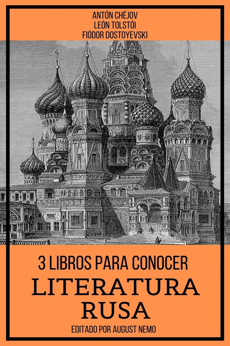 Portada: 3 Libros para Conocer Literatura Rusa