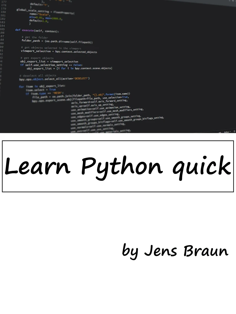 Portada: Learn Python quick