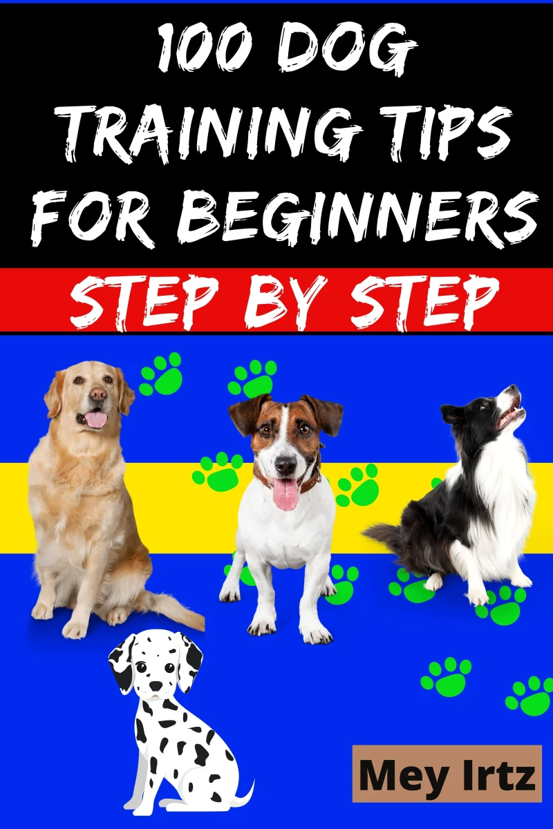 Portada: 100 Dog Training Tips For Beginners Step by Step