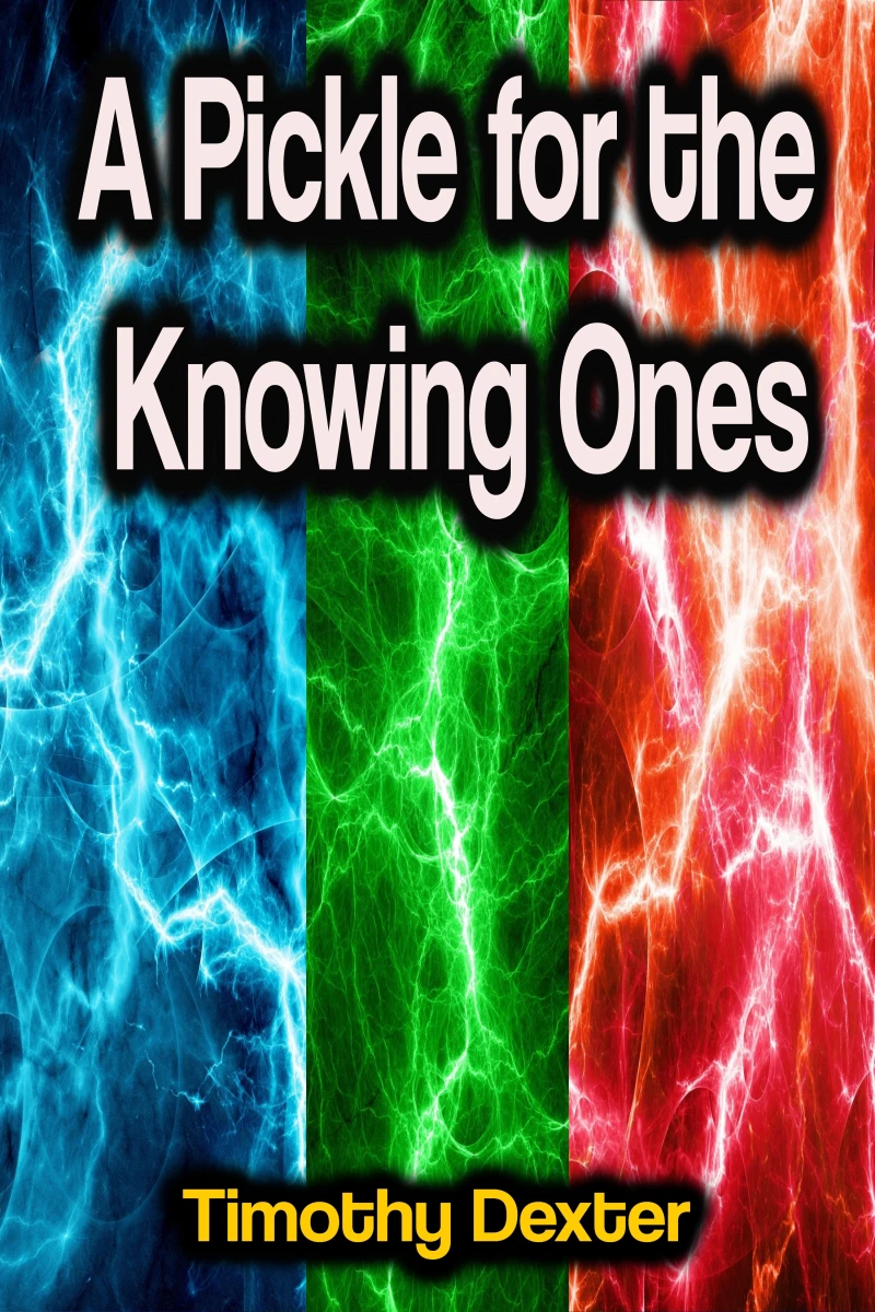 Portada: A Pickle for the Knowing Ones