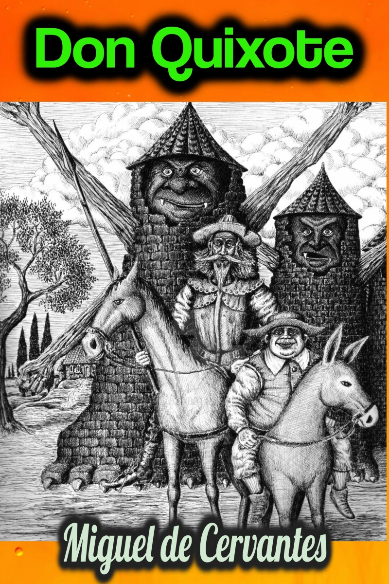 Portada: Don Quixote - Miguel de Cervantes