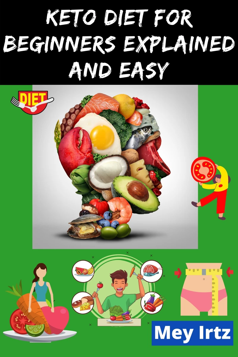 Portada: Keto Diet for Beginners Explained and Easy