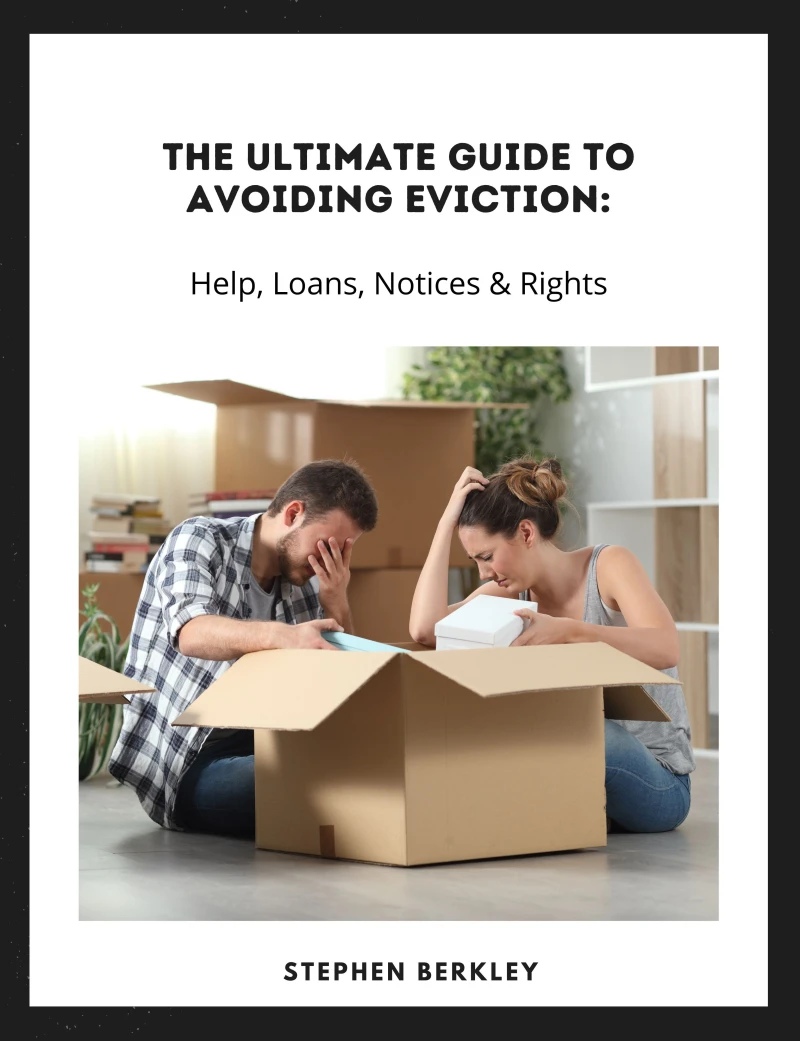 Portada: The Ultimate Guide to Avoiding Eviction: Help, Loans, Notices & Rights