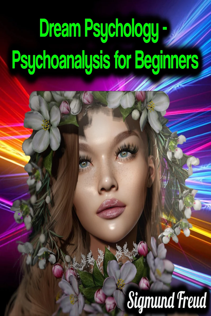 Portada: Dream Psychology - Psychoanalysis for Beginners - Sigmund Freud