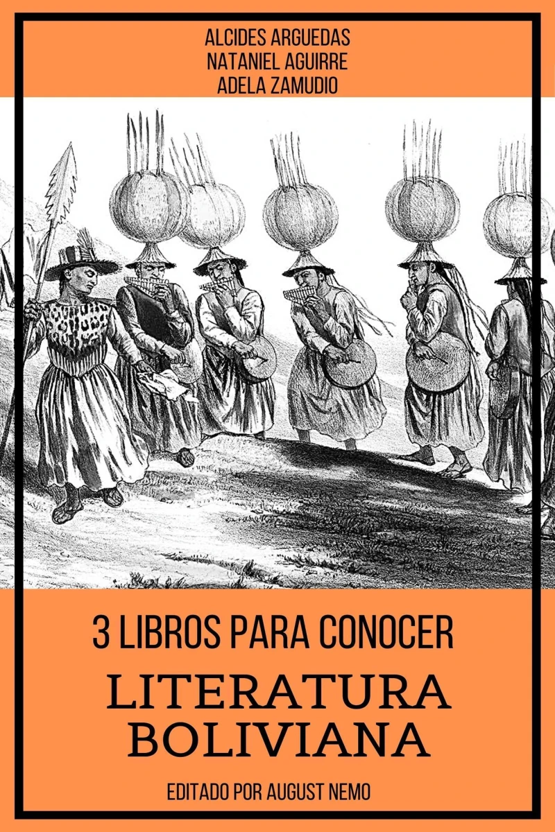 Portada: 3 Libros para Conocer Literatura Boliviana