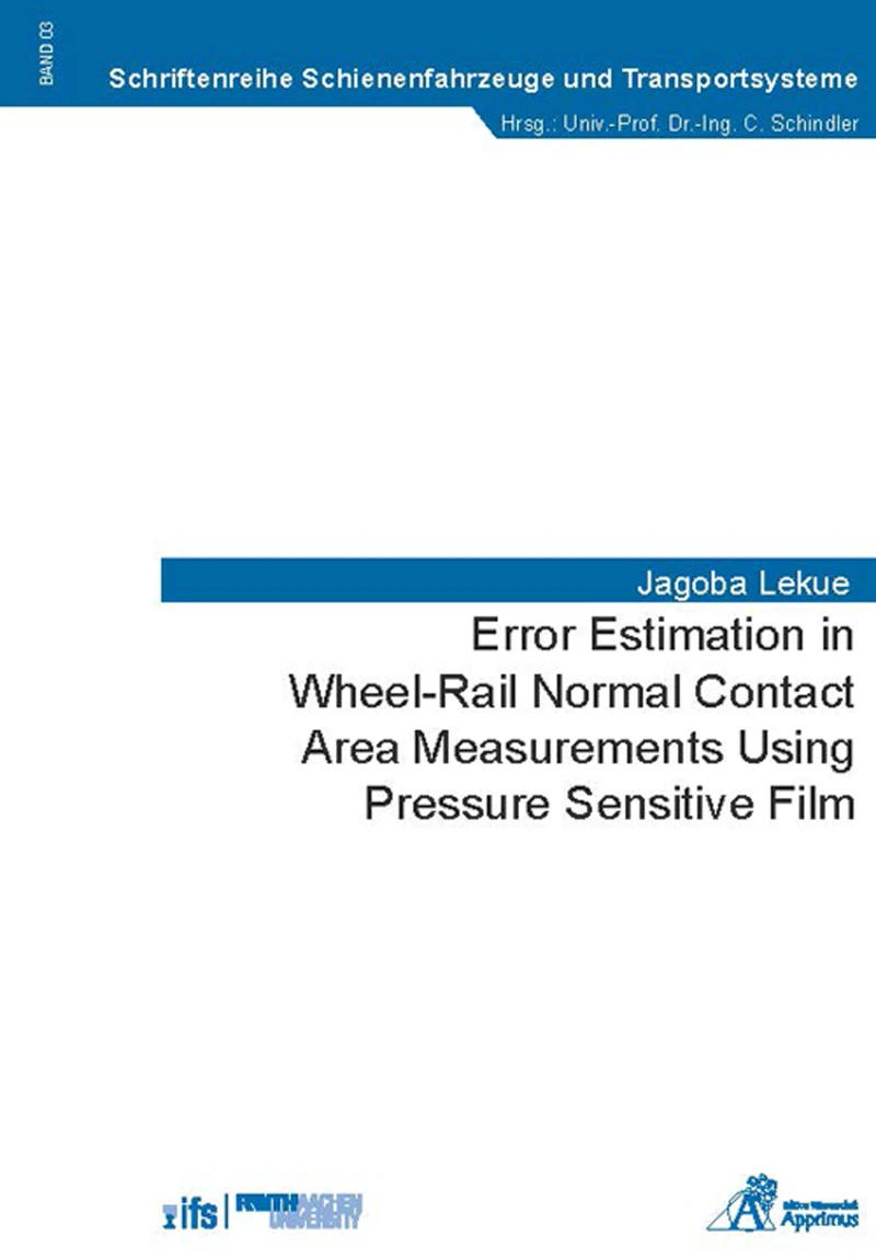 Portada: Error Estimation in Wheel-Rail Normal Contact Area Measurements Using Pressure Sensitive Film