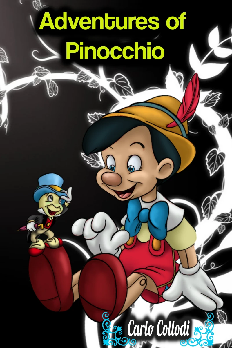 Portada: Adventures of Pinocchio - Carlo Collodi