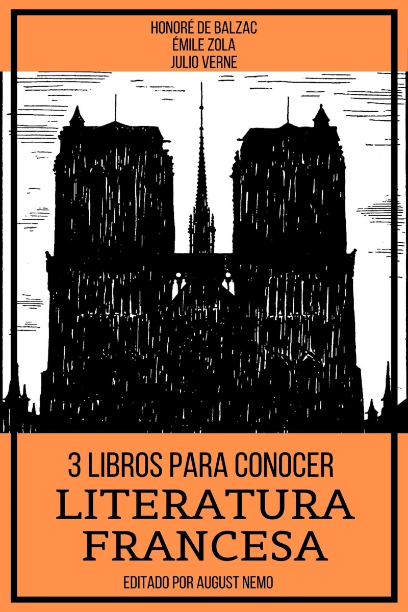 Portada: 3 Libros para Conocer Literatura Francesa