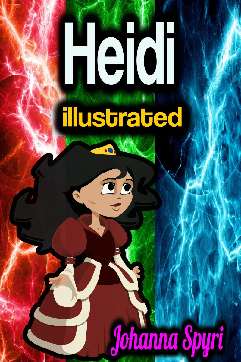 Portada: Heidi illustrated
