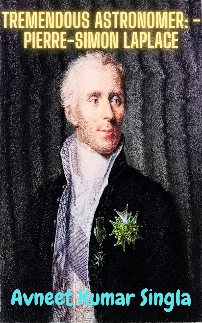 Portada: Tremendous Astronomer: - Pierre-Simon Laplace