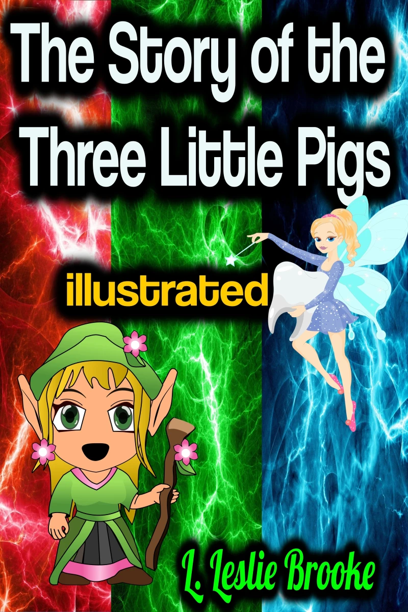 Portada: The Story of the Three Little Pigs illustrated