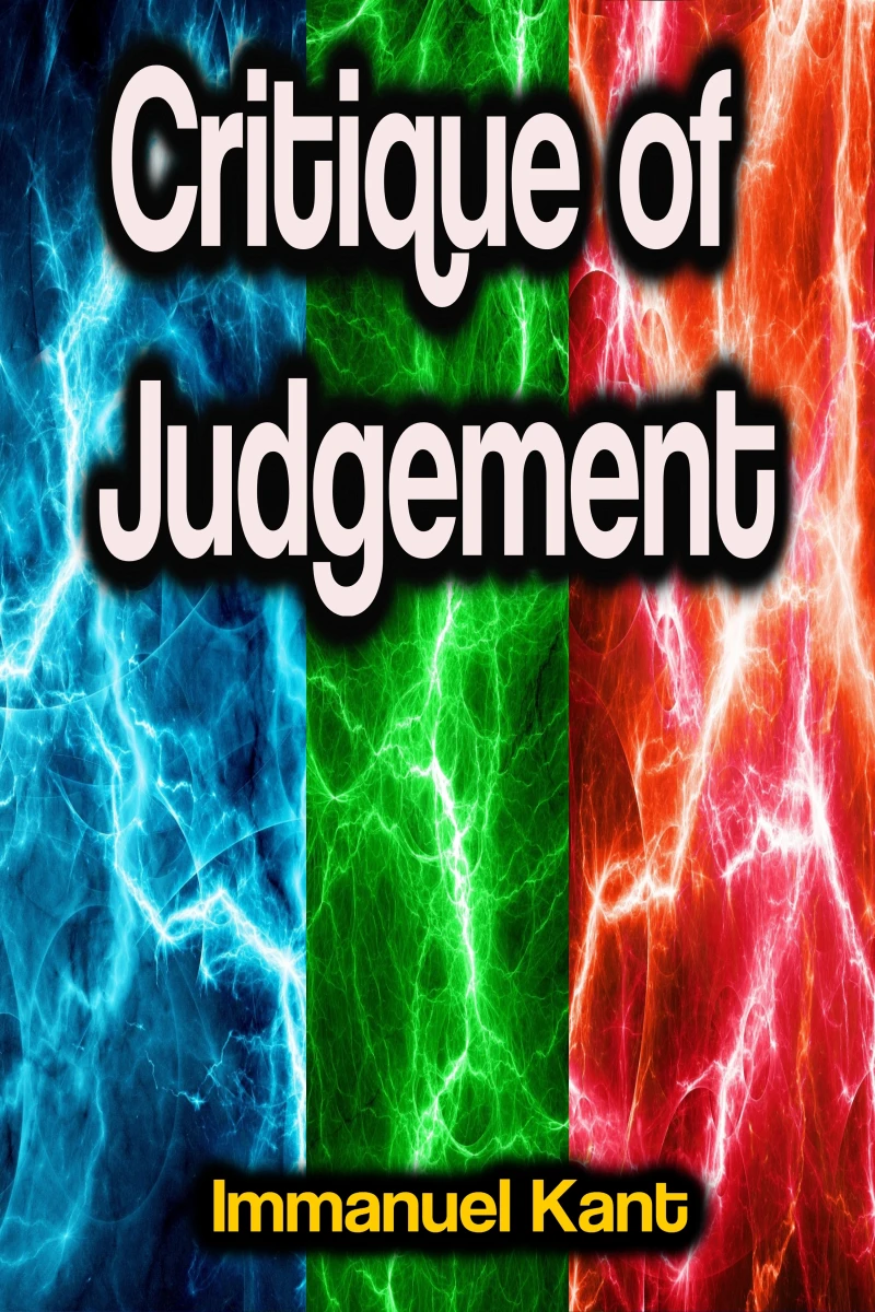 Portada: Critique of Judgement