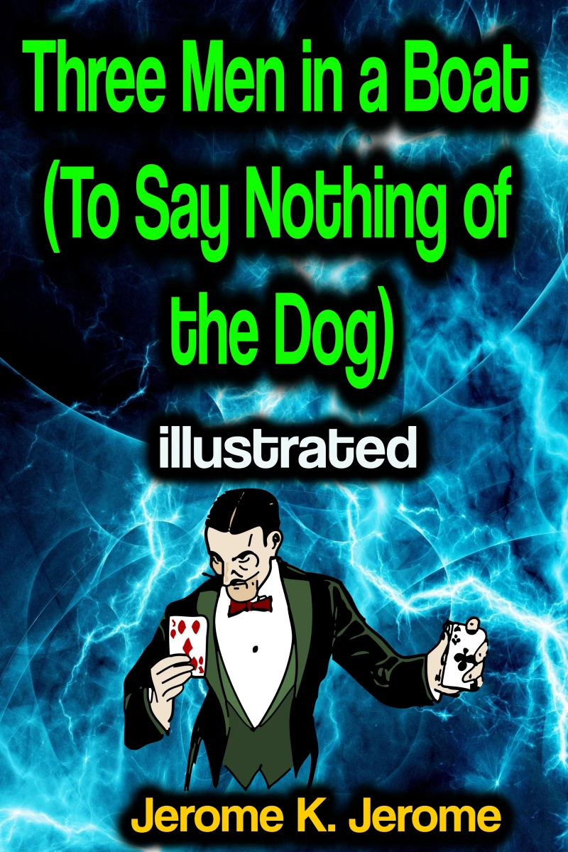 Portada: Three Men in a Boat (To Say Nothing of the Dog) illustrated