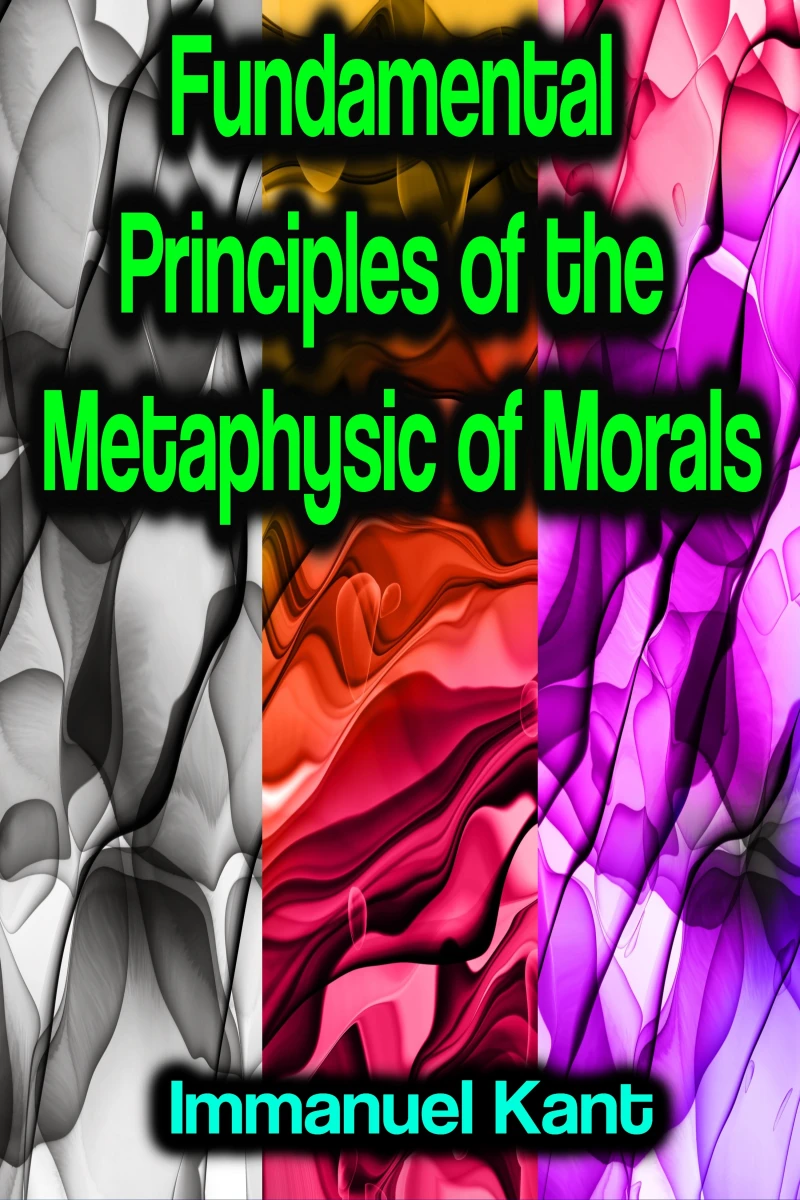 Portada: Fundamental Principles of the Metaphysic of Morals