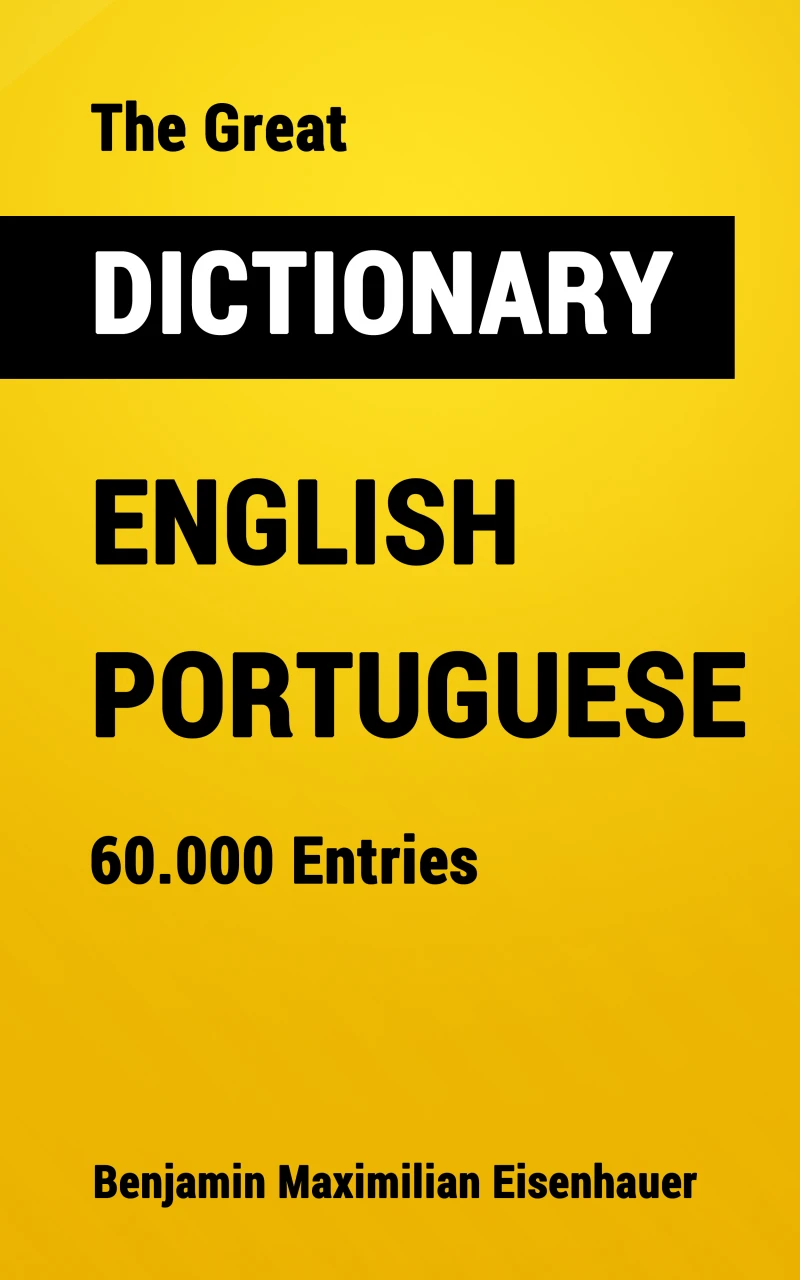 Portada: The Great Dictionary English - Portuguese