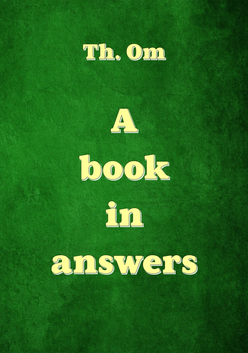 Portada: A book in answers