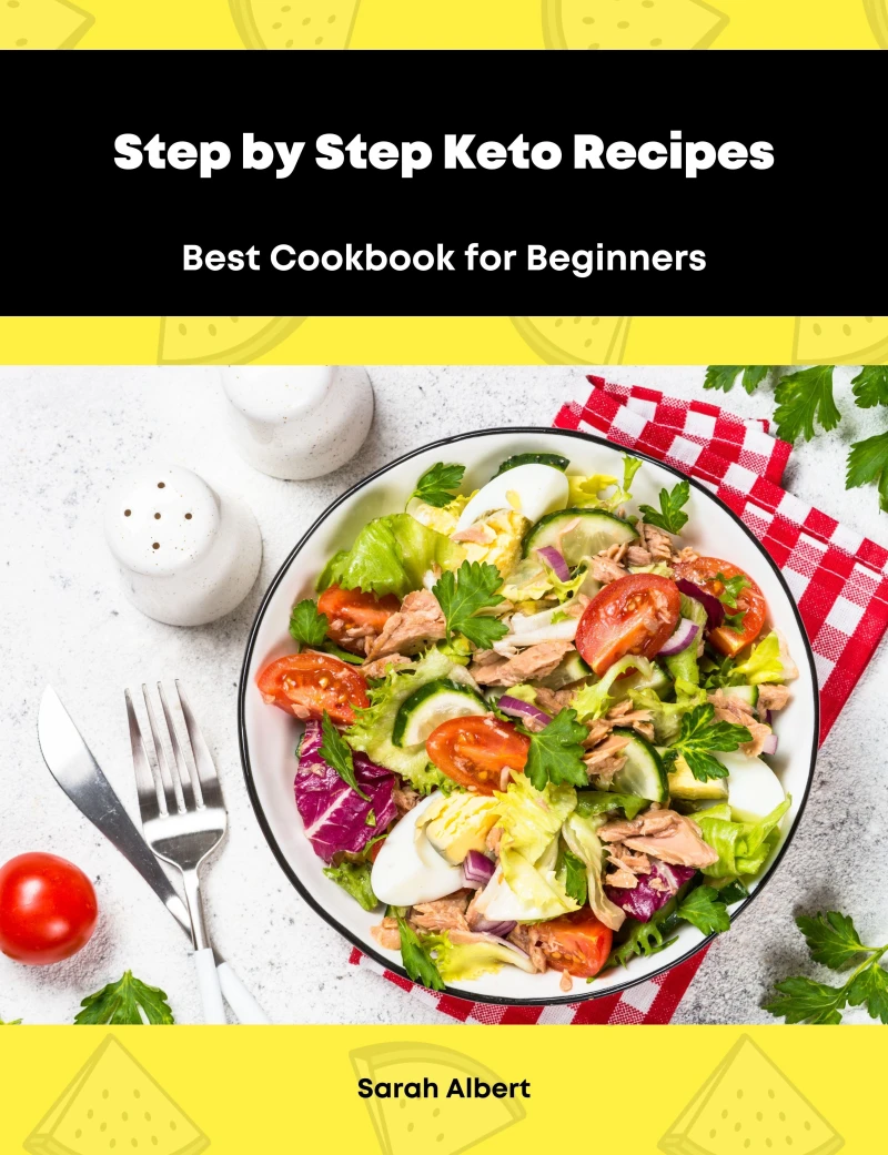 Portada: Step by Step Keto Recipes: Best Cookbook for Beginners