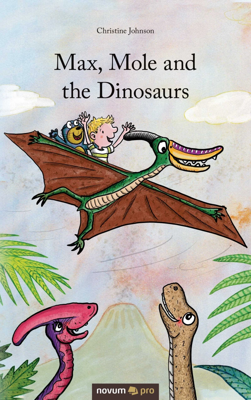 Portada: Max, Mole and the Dinosaurs